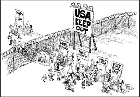 immigration cartoon